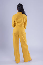 Conjunto de dos piezas amarillo