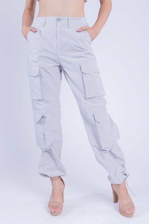 Pantalón cargo gris