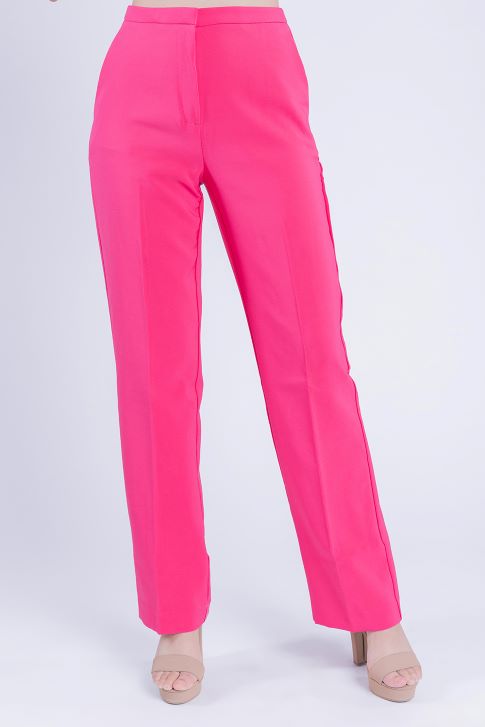 Pantalón rosa de vestir rosa