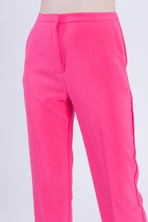 Pantalón rosa de vestir rosa