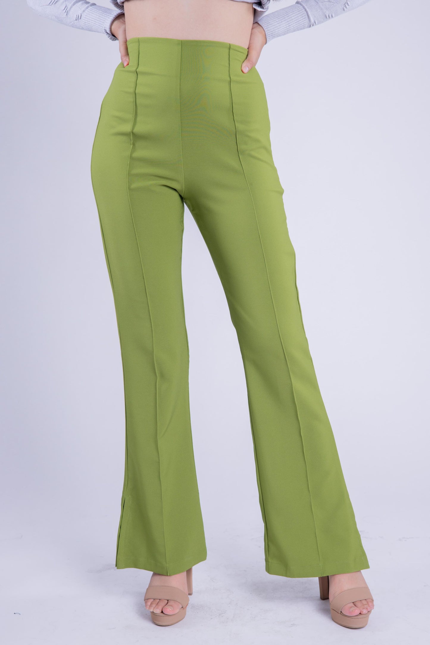 Pantalón verde de vestir