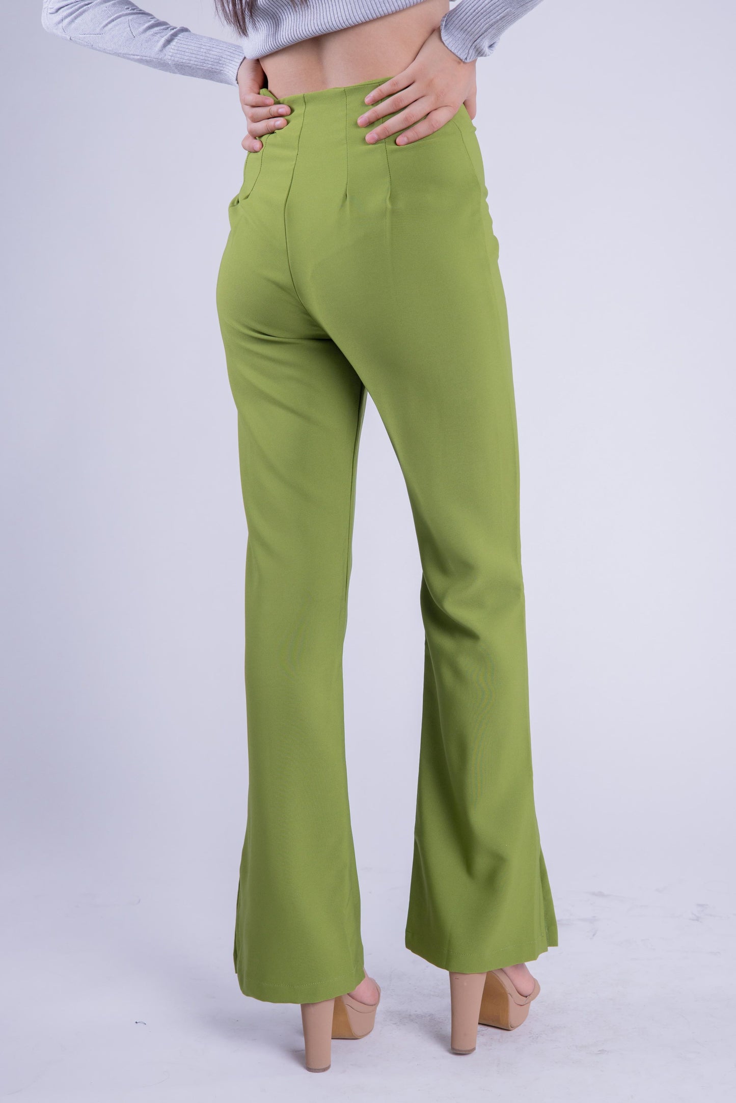 Pantalón verde de vestir