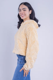 Sudadera de peluche con capucha