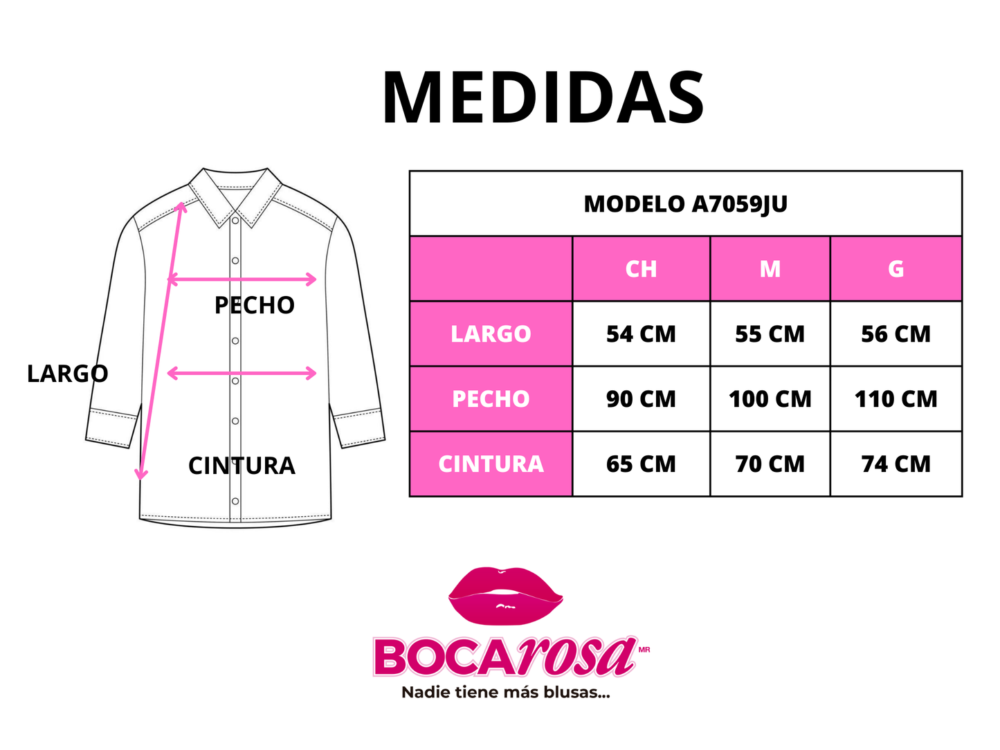 Blusa satinada abotonada