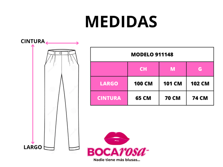 Pantalon de vestir entubado